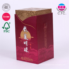 high quality cardbord custom wine paper box with lid